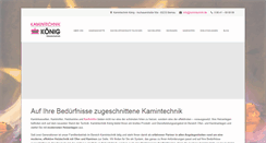 Desktop Screenshot of kamintechnik.de